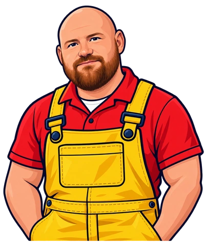 Serge cartoon mascot